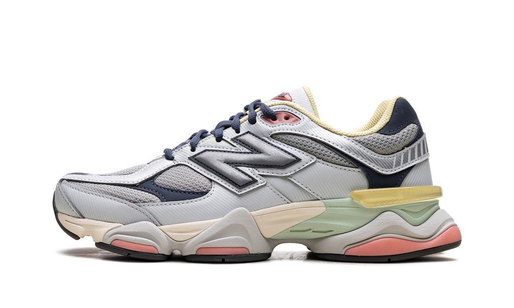 New Balance 9060 "Grey Yellow Navy" Sneakers