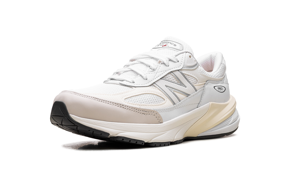 New Balance 990v6 Made in USA "White Sea Salt" Sneakers