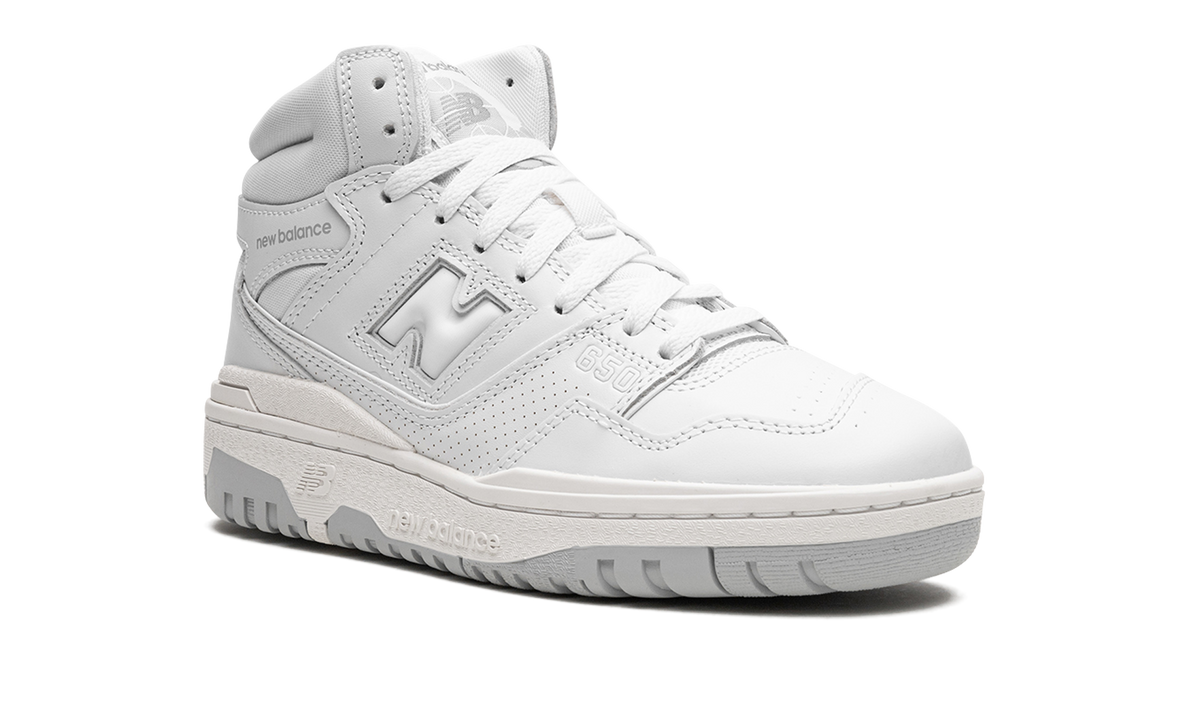 New Balance 650 "Triple White" Sneakers