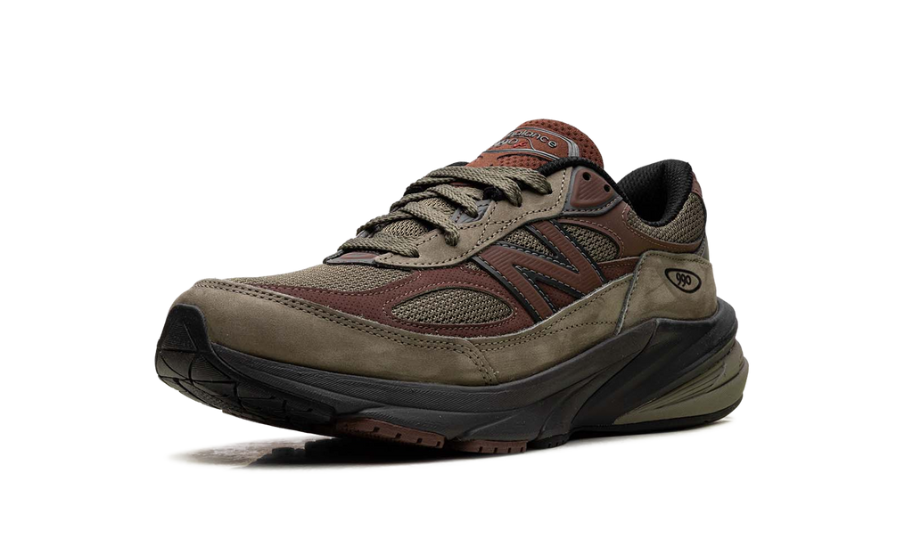 New Balance 990v6 Made in USA "Dark Camo/Rich Oak" Sneakers