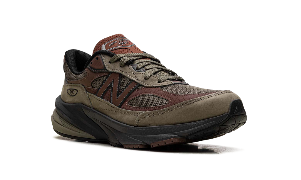 New Balance 990v6 Made in USA "Dark Camo/Rich Oak" Sneakers