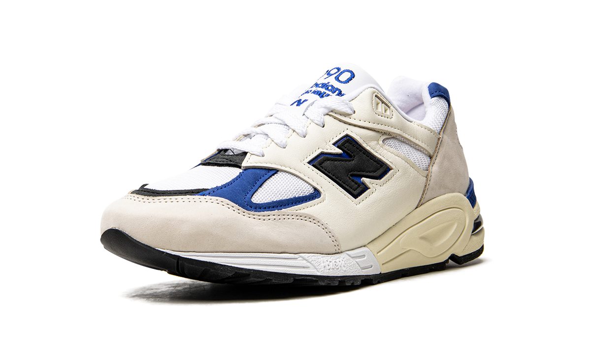 New Balance 990v2 Made in USA "White/Blue" Sneakers
