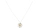 Ambush Daisy Charm Necklace Silver