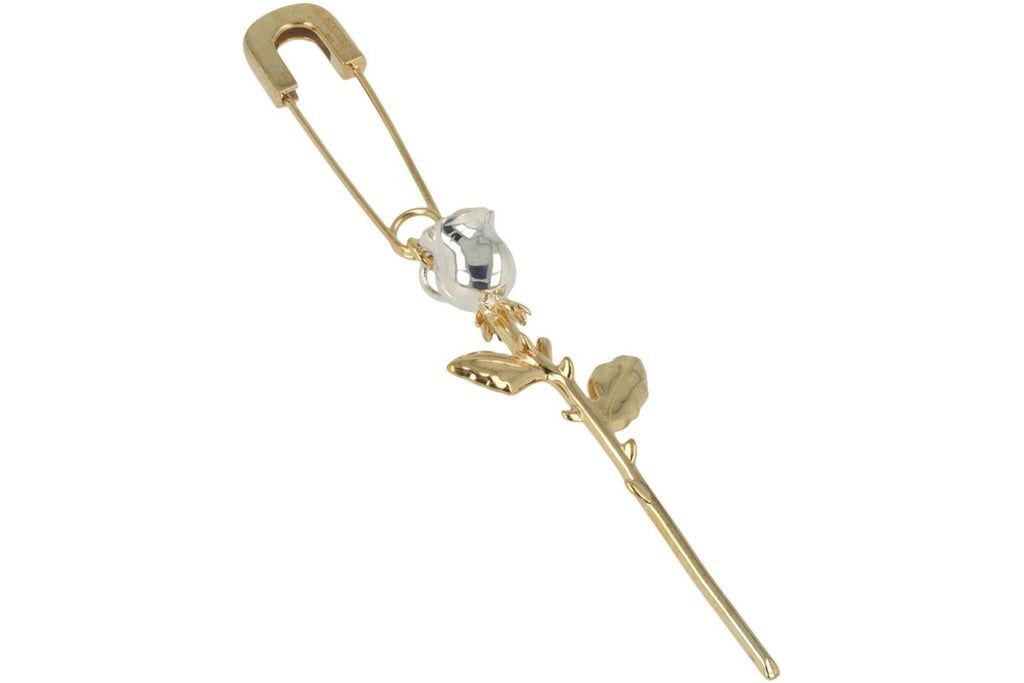 Ambush Rose Charm Single Earring Gold