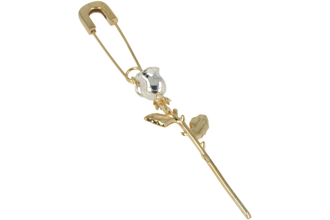 Ambush Rose Charm Single Earring Gold