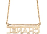 Chanel Chanel Crystal Necklace Gold (AB8053)