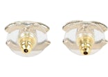 Chanel Colorful Rhinestone CC Earrings Multi