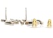 Chanel Crystal Large CC Earrings Silver