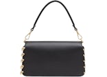 Fendi Fendace Baguette Brooch Black