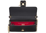 Fendi Fendace Baguette Brooch Black