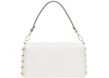 Fendi Fendace Baguette Brooch White