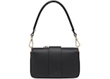 Fendi Fendace Brooch Mini Baguette Black