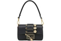 Fendi Fendace Brooch Mini Baguette Black