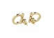 Ferragamo Bijoux Earrings Yellow