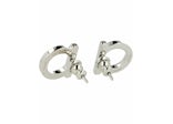Ferragamo Crystal-Embellished Bijoux Earrings Grey