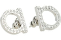 Ferragamo Crystal-Embellished Bijoux Earrings Grey