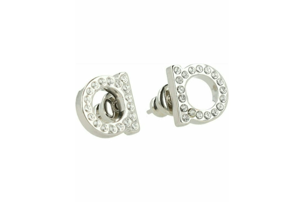 Ferragamo Mini Bijoux Earrings Grey