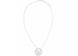 Ferragamo Silver Ferragamo Sculptural Pendant Necklace Silver