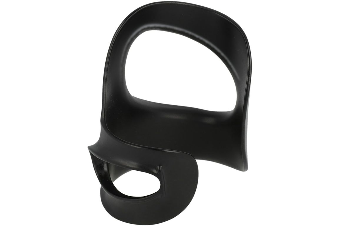 Ferragamo Small Sculptural Cutout Bracelet Black