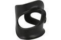 Ferragamo Small Sculptural Cutout Bracelet Black