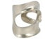Ferragamo Small Sculptural Cutout Bracelet Silver