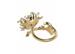 Givenchy Givenchy Daisy Ring Gold White