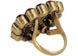 Gucci GG Marmont Crystal Ring Gold