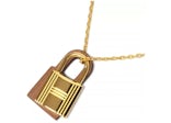 Hermes Pendant Small Model O'Kelly Gold