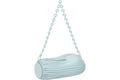 LOEWE Bracelet Pouch in Pleated Pappa Pleated Nappa Aquamarine