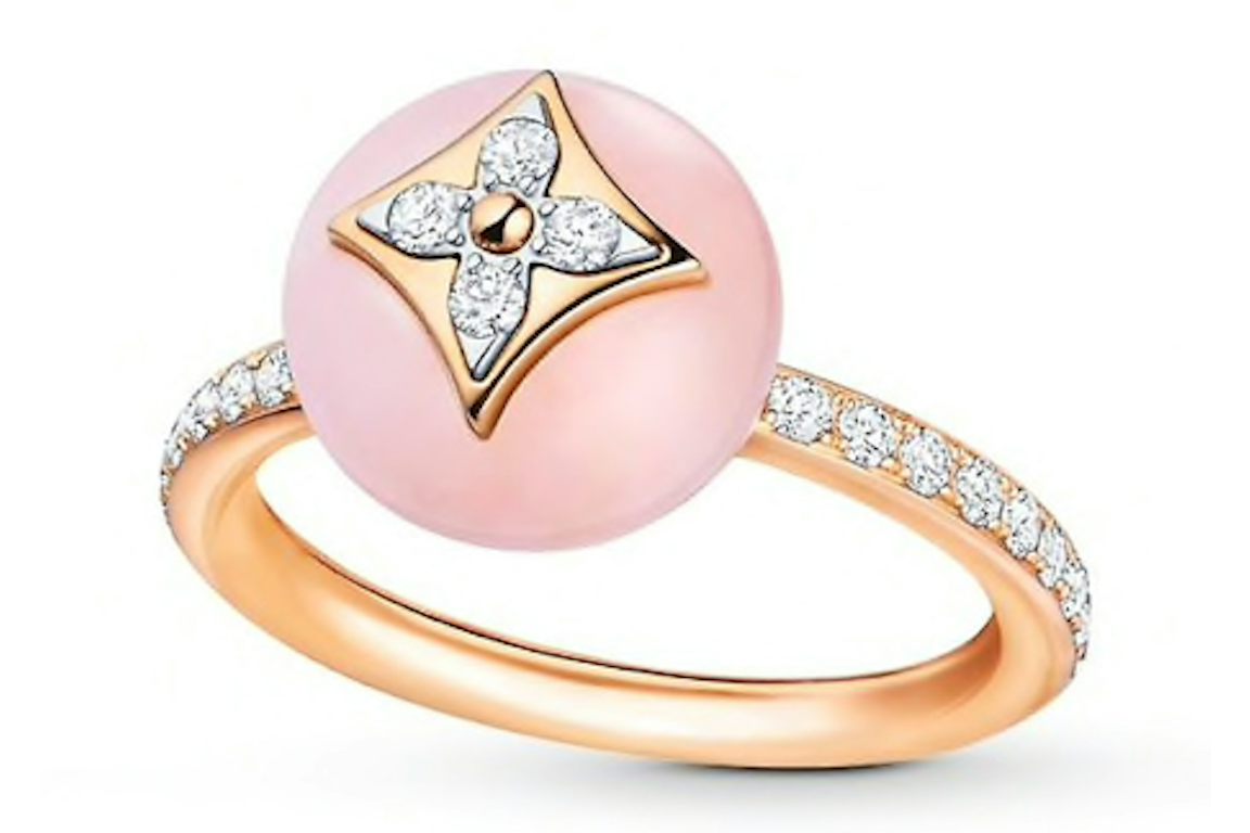 Louis Vuitton B Blossom Ring Pink