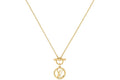 Louis Vuitton Baby Louise Necklace Gold