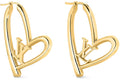 Louis Vuitton Limited Edition Heart Earrings GM Gold