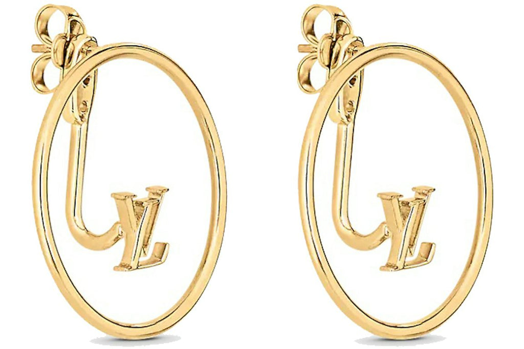 Louis Vuitton LV Eclipse Earrings Gold