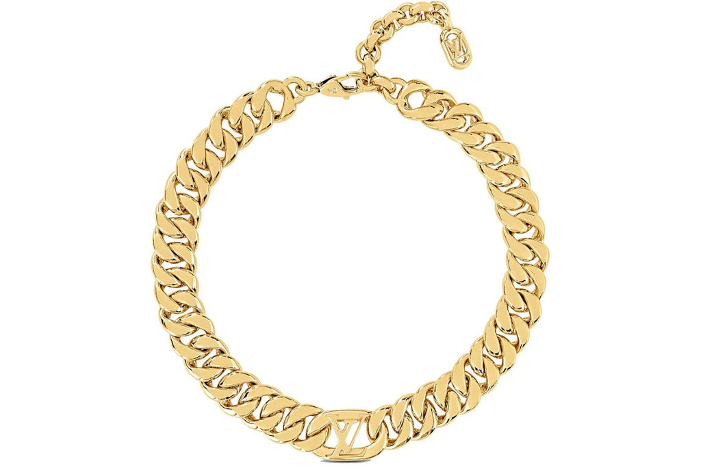Louis Vuitton LV Get Dressed Necklace Gold