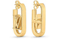 Louis Vuitton My LV Chain Earrings Brass