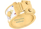 Louis Vuitton x Takashi Murakami LV Signature S-Lock Ring White