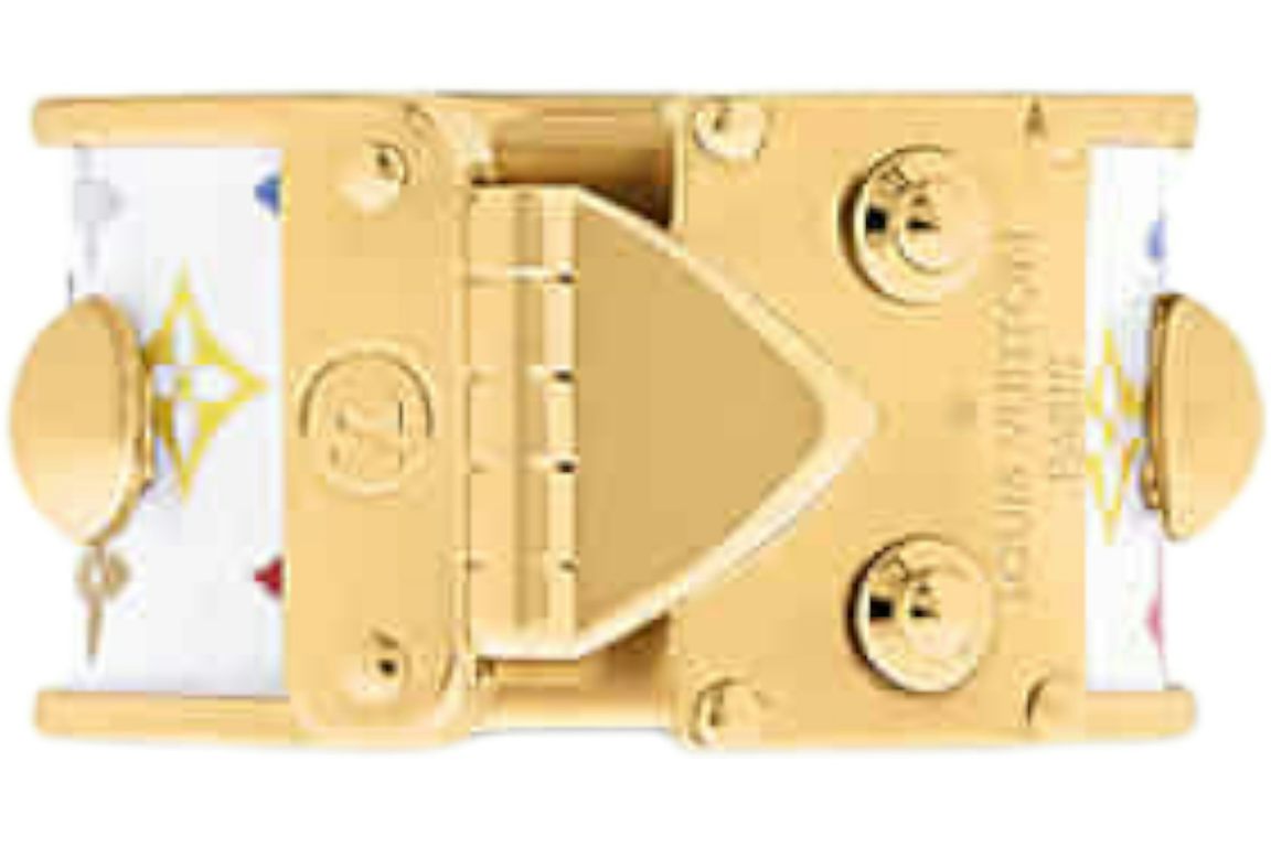 Louis Vuitton x Takashi Murakami LV Signature S-Lock Ring White