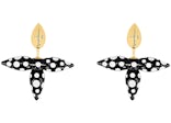 Louis Vuitton x Yayoi Kusama Louisette Infinity Dots Earrings Black/White