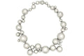 Louis Vuitton x Yayoi Kusama Metal Dots Necklace Silver