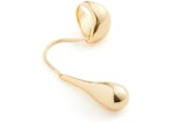 Mugler H&M Teardrop Cocktail Ring Gold-colored