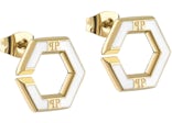 Philipp Plein Legacy Stud Earrings Gold