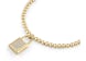 Philipp Plein Plein Valentine Bead Chain Bracelet Gold