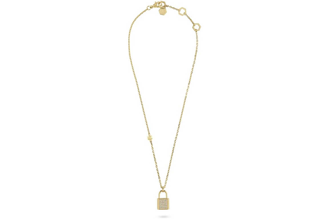 Philipp Plein Plein Valentine Cable Chain Necklace Gold