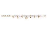 Philipp Plein Rhapsody Crystal Bracelet Gold