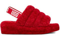 UGG Fluff Yeah Slide Ribbon Red (Women's)