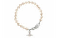Vivienne Westwood Bracelet Simonetta Pearl Silver