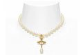 Vivienne Westwood Choker One Row Pearl Drop Gold