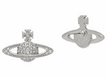 Vivienne Westwood Earrings Mini Bas Relief Silver