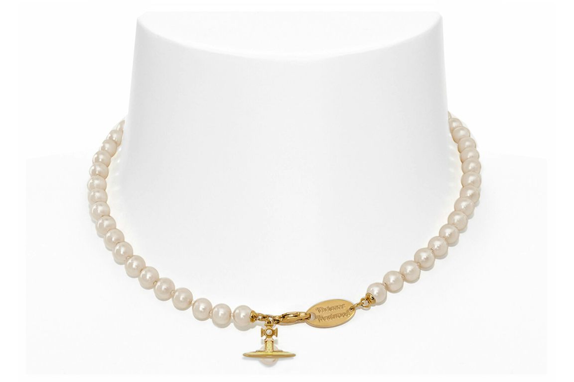 Vivienne Westwood Necklace Simonetta Pearl Gold