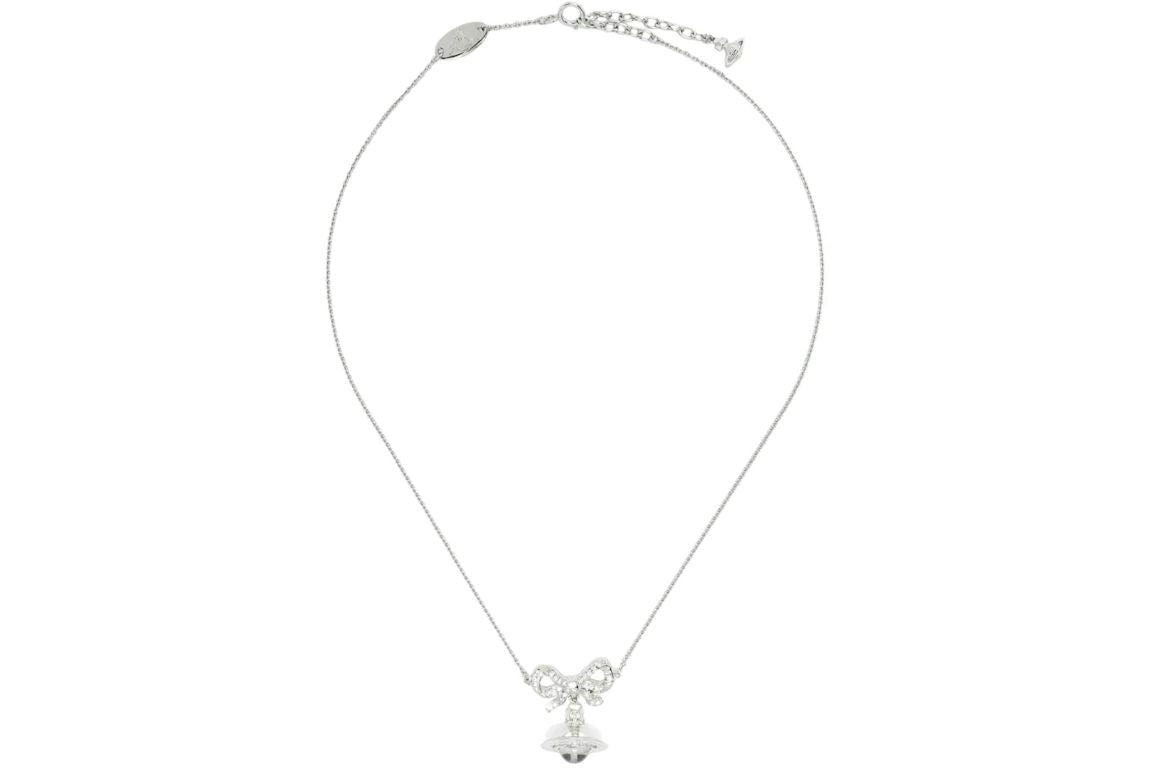 Vivienne Westwood Women's Octavie Choker Platinum/White/Clear CZ